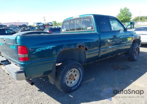 1997 Dodge Ram 1500 St из США, поврежденный, VIN 1B7HF13Z0VJ542945